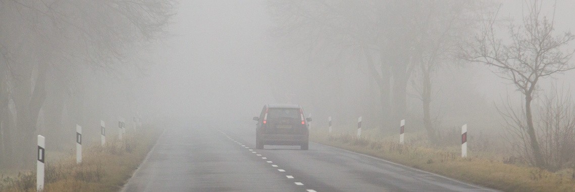 Óvatosan az utakon, köd Bács-Kiskun megyében