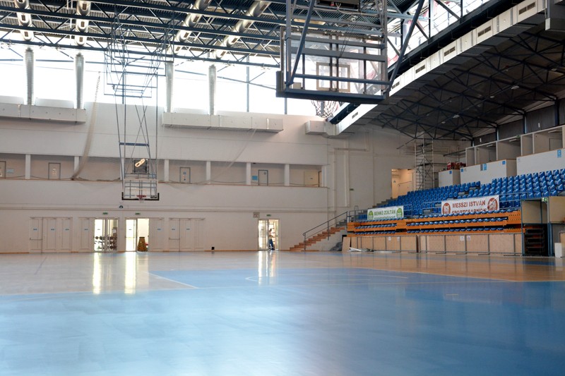 Látványos fejlesztések a Messzi István Sportcsarnokban Bácsmegye