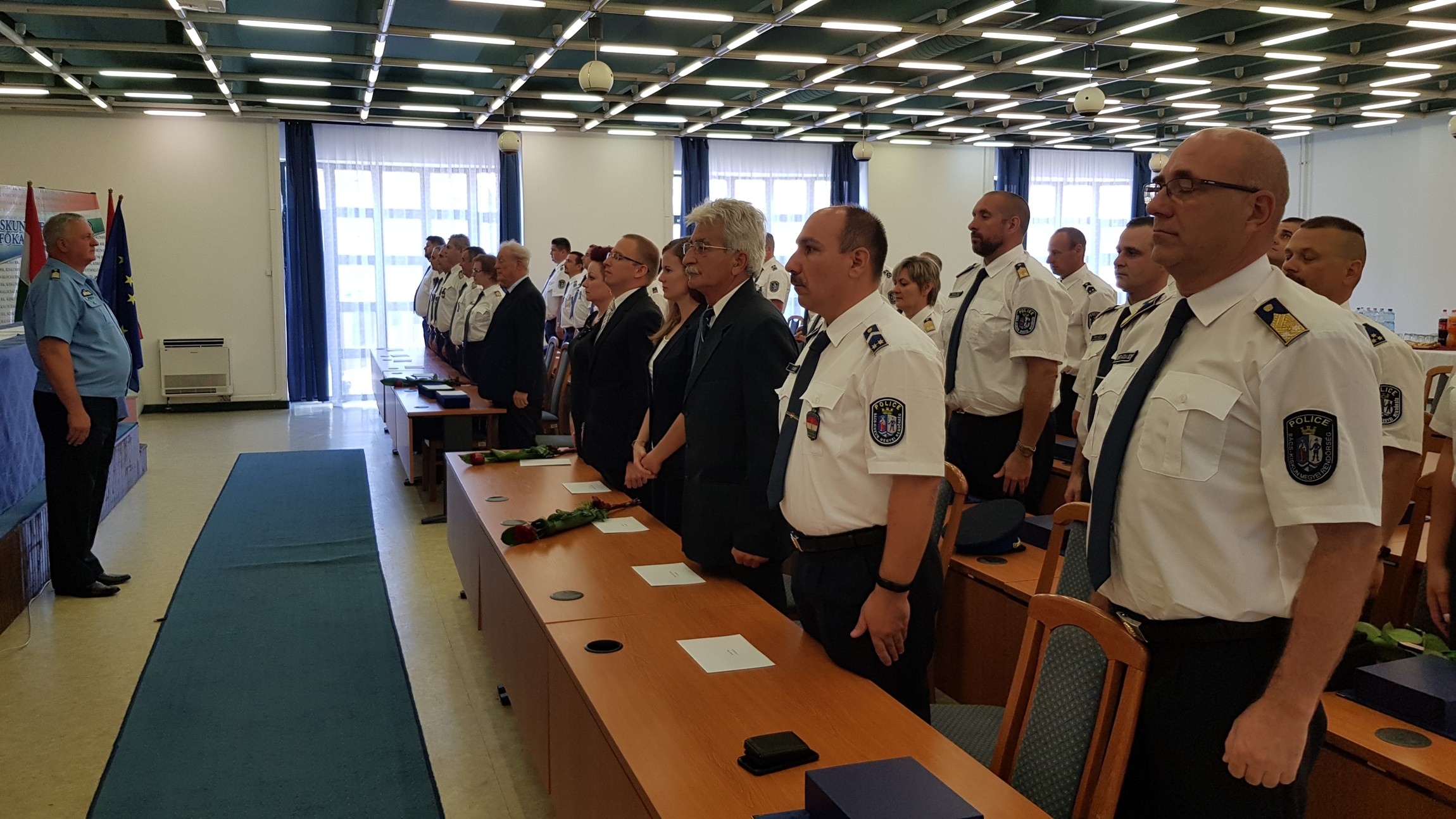 Rendőri elismerések augusztus 20-a alkalmából Bács-Kiskunban