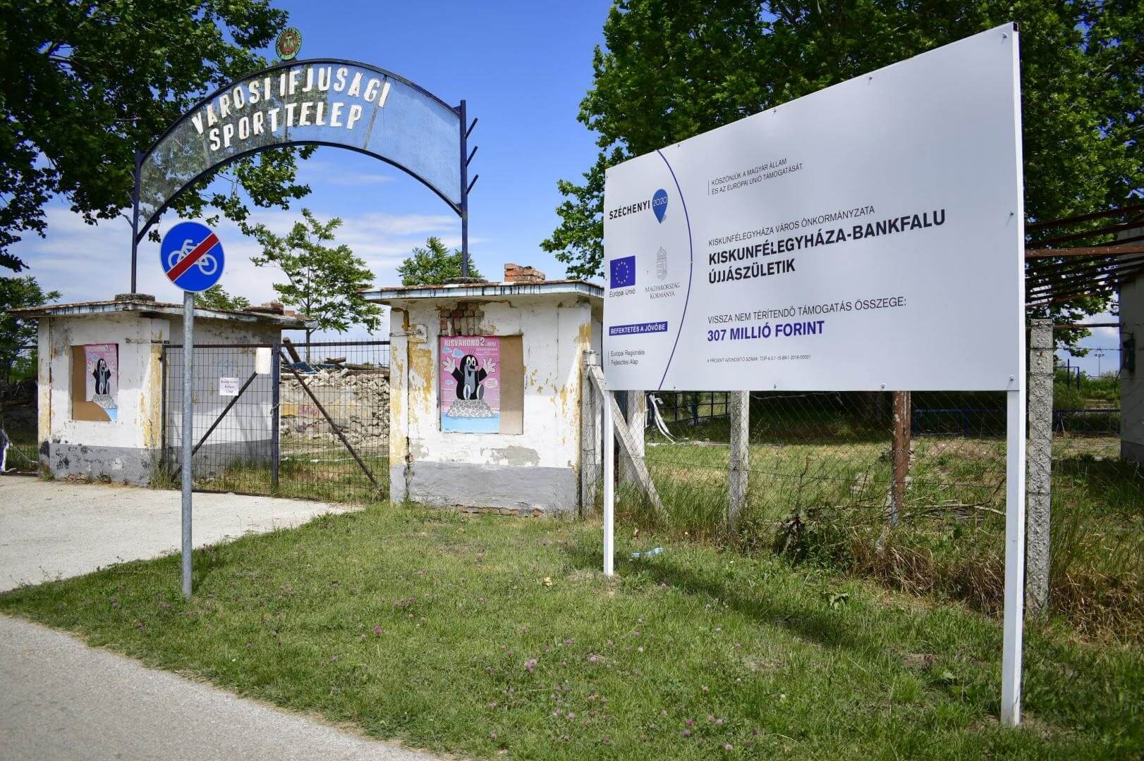 Közösségi térrel születik újjá a volt Vasaspálya Kiskunfélegyházán