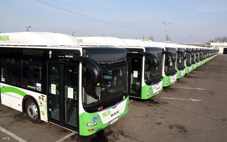 ITM: 36 milliárd forint támogatást kapnak környezetbarát buszok beszerzésére a települések
