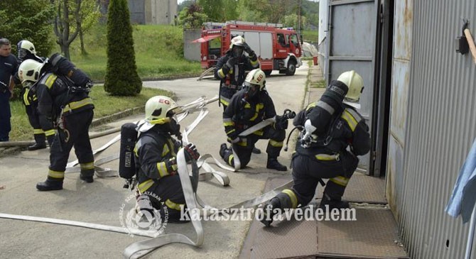 Katasztrófavédelmi gyakorlatot tartanak szerdán Pécsen