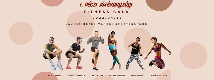 Jótékonysági Fitness Gálát rendeznek Pécsen