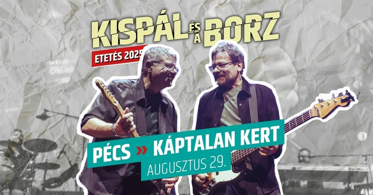 KISPÁL ÉS A BORZ a Káptalankertben