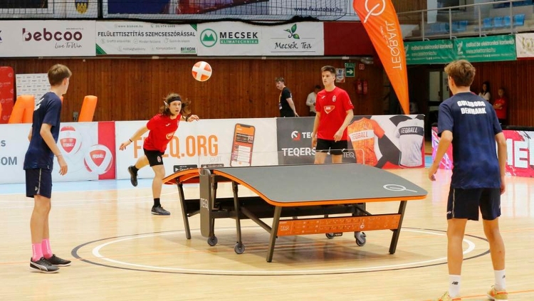 Pécs - Így zárt a csapat az U19-es teqball kontinensviadalon