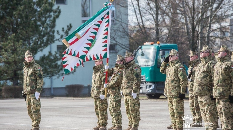 Székesfehérváron búcsúzott az MH EUFOR Kontingens 24. váltása