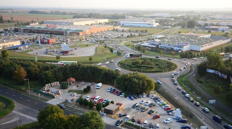 Elindult az Auchan körforgalom terveinek engedélyeztetése Székesfehérváron