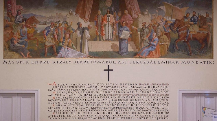 798 esztendeje adta ki II. András király az Aranybullát Székesfehérváron
