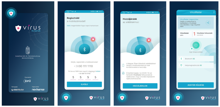 VírusRadar - már letölthető a vírusfertőzöttet jelző applikáció