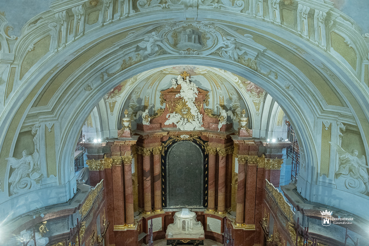 Augusztusban már látogatható a felújított bazilika