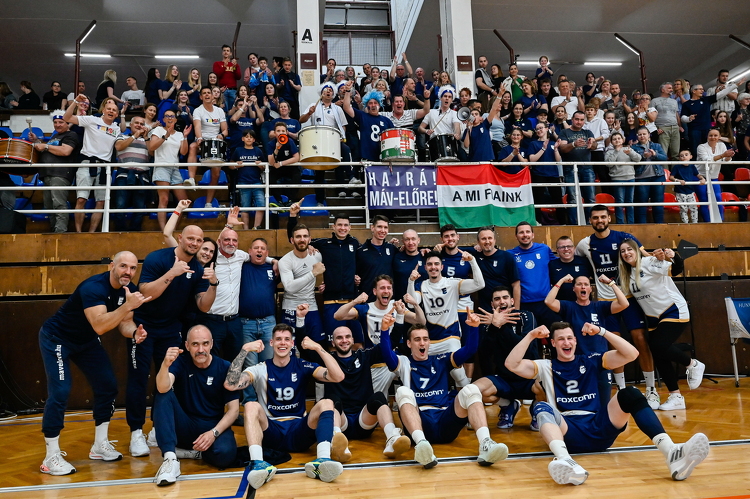 Hazai sikerrel maradt versenyben a MÁV Előre a Kaposvár elleni röplabda döntőben