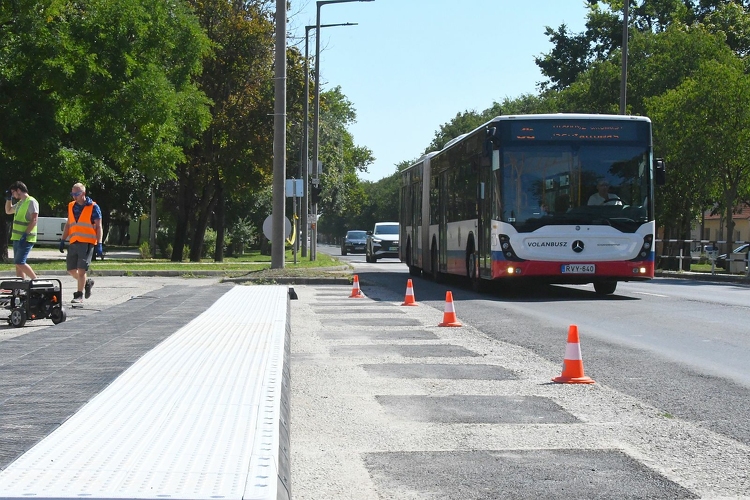 Közelebb kerül a székesfehérvári Szedreskerti lakónegyedhez az új buszmegálló