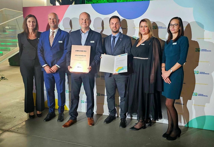 Virágos Magyarország - Jubileumi díjat kapott Székesfehérvár
