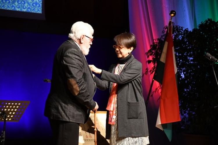 Japán kitüntetést adtak át a magyar kultúra napján Szolnokon