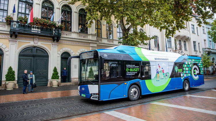 Hamarosan Fehérváron is folytatódik az elektromos csuklós autóbusz tesztelése