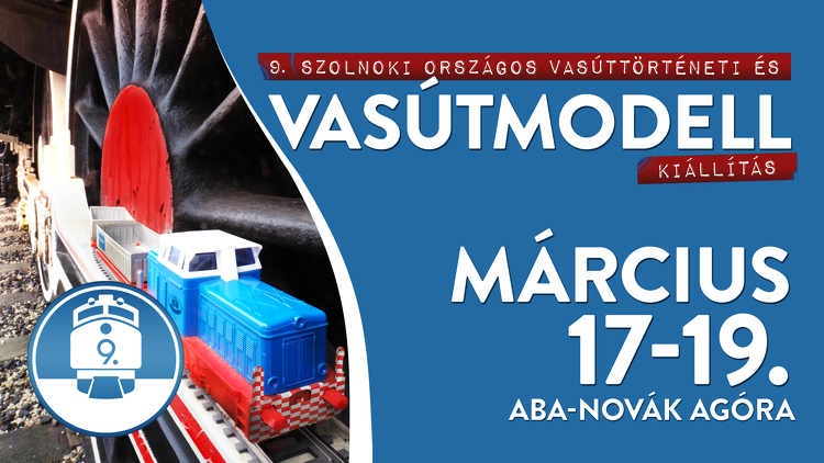Országos vasúttörténeti és vasútmodell kiállítás nyílik Szolnokon