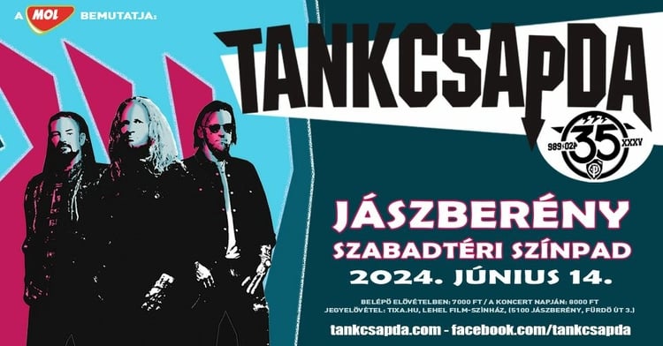 Tankcsapda koncert Jászberényben