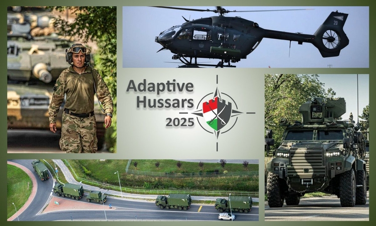 Csapatmozgások várhatók Jász-Nagykun-Szolnok vármegyében az Adaptive Hussars 2025 gyakorlat keretében