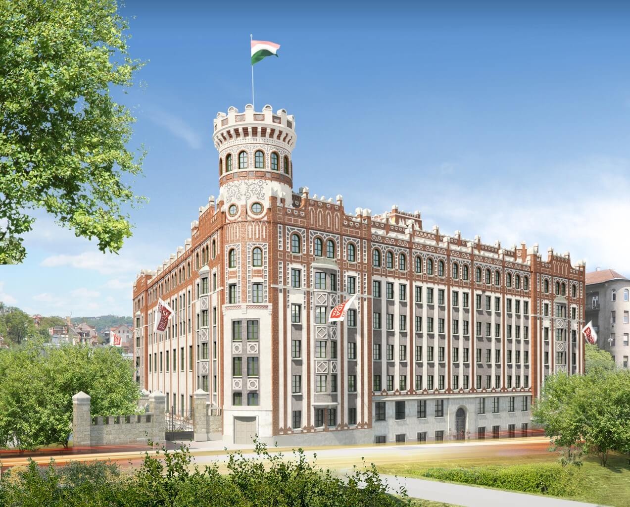 A Magyar Építő kivitelezésében irodaházként születik újjá a Buda Palota