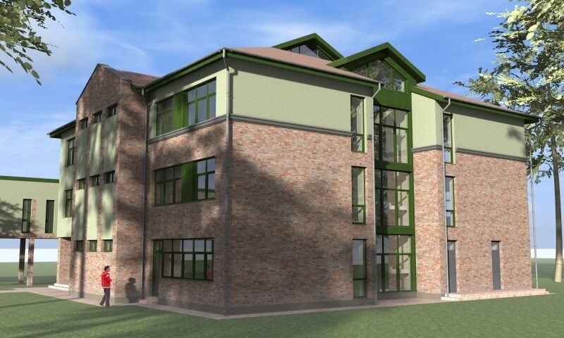 Új iskolaépületet kivitelez Baján a Merkbau