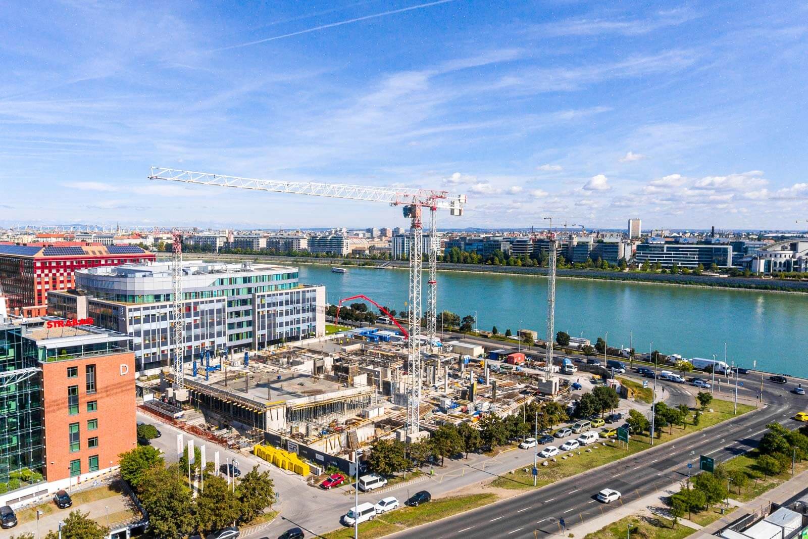 Néhány hónapon belül szerkezetkész a Siemens-evosoft szoftverfejlesztő vállalat új székháza