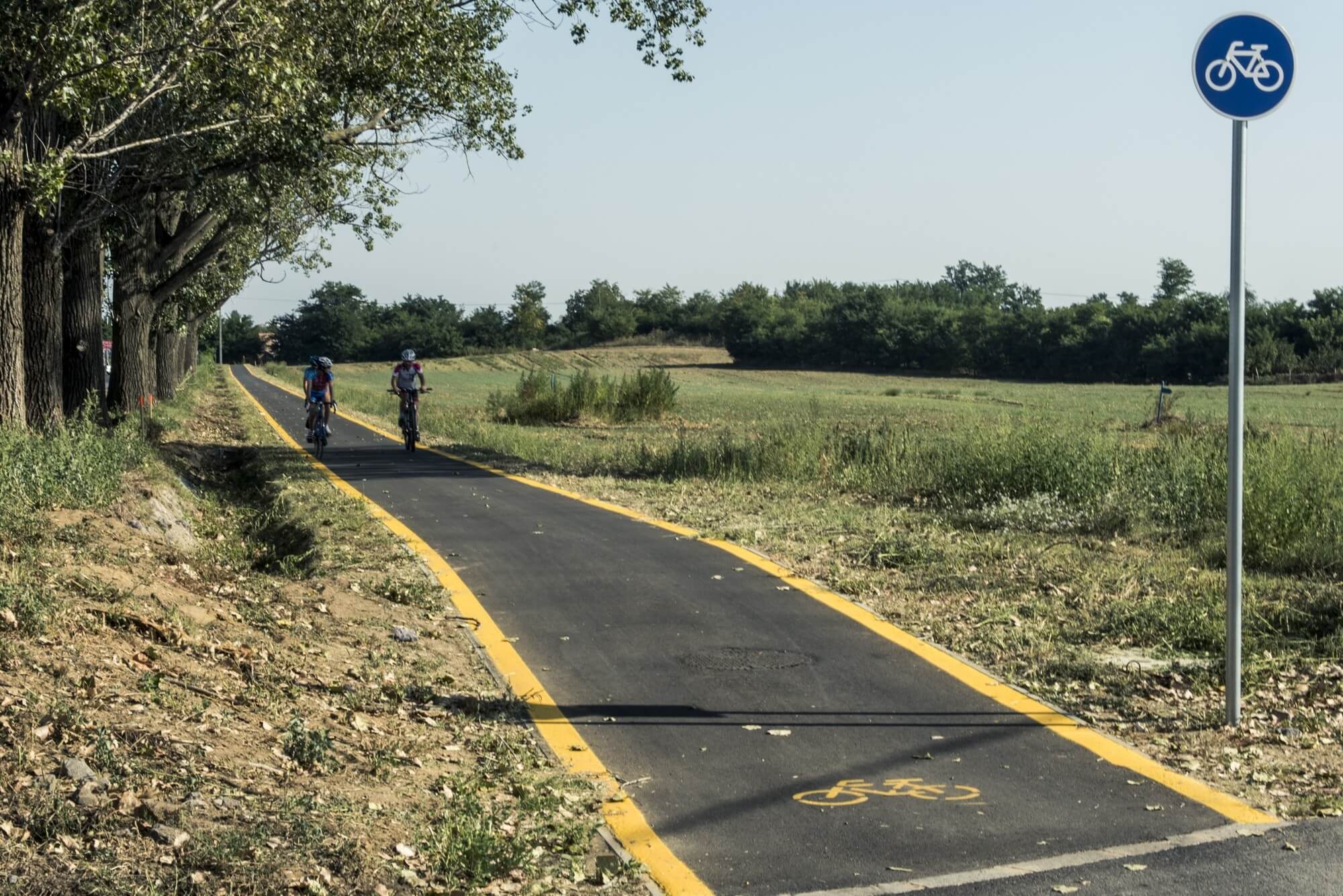 Megkezdődött a Győrt és Balatont összekötő kerékpárút építése