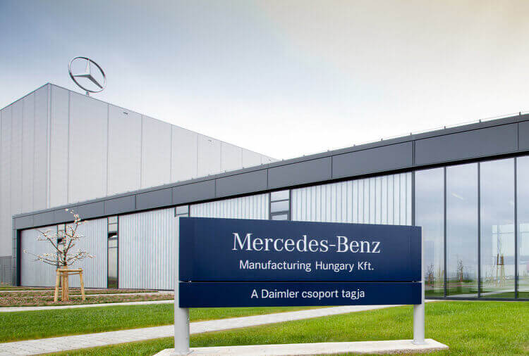 23 ezer négyzetméteres üzemmel bővít Kecskeméten a Mercedes