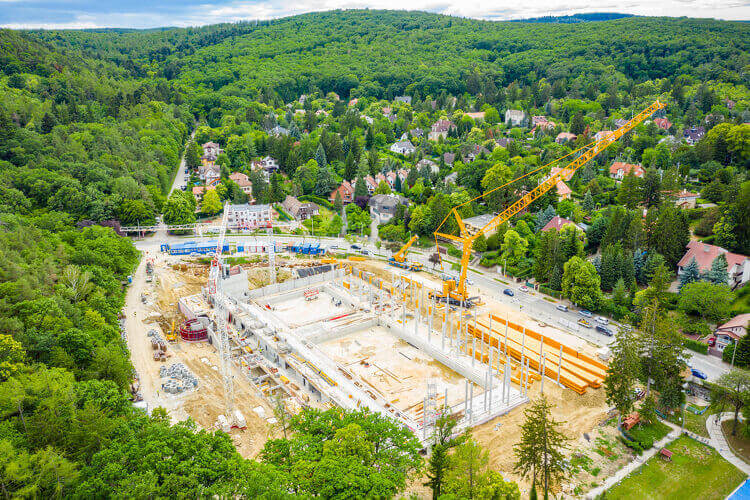 Mérföldkőhöz érkezik az új soproni uszoda építése - galéria