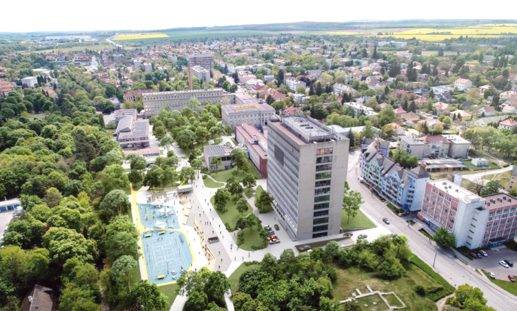 Zöld közösségi térrel és mélygarázzsal újul meg Veszprém egyeteme