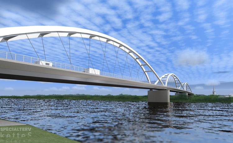Kiderült, ki tervezi meg az új Tisza-hidat - látványtervek