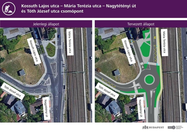 Új ütemébe lép a Budafok-Tétény közlekedését meghatározó körforgalom-fejlesztés