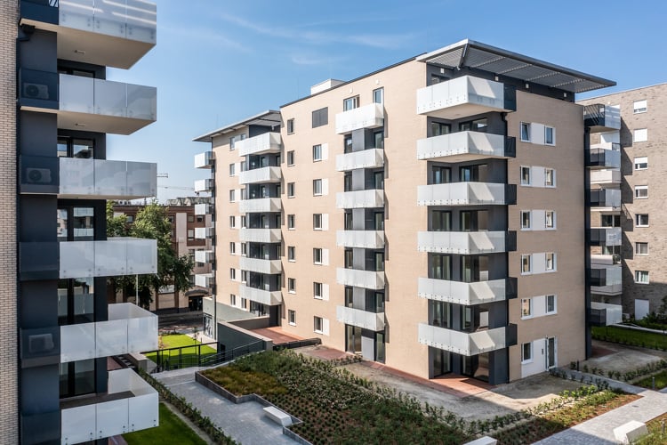 Közel negyedezer új lakás készült el a Váci úti irodafolyosó közelében