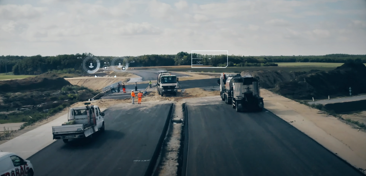 Így halad a 83-as főút építése - videó