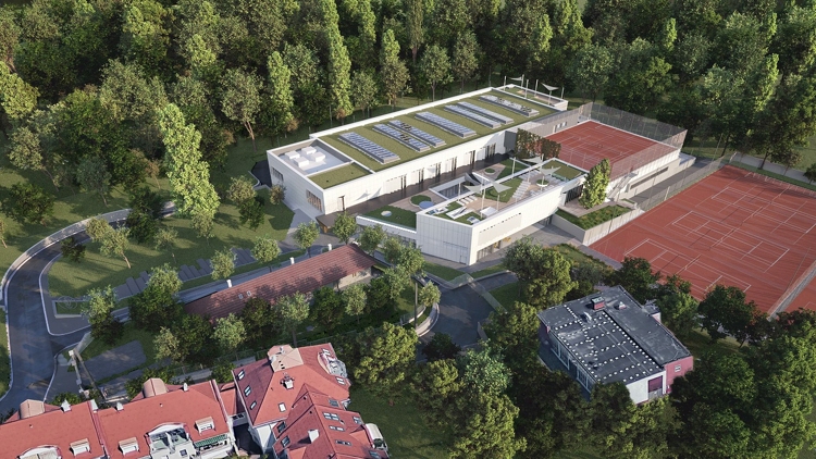 Fenntartható és zöld megoldásokkal alakítják ki a Vasas Sport Club óbudai épületét