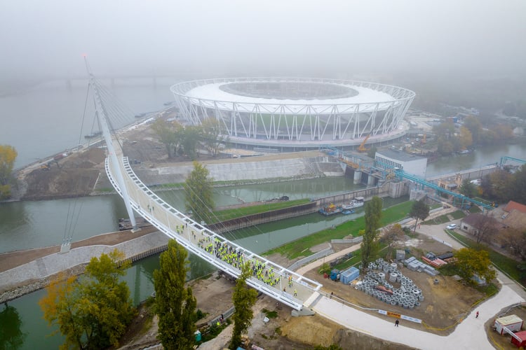 Nemzeti Atlétikai Központ: a világbajnokságot követően létrejön Budapest legújabb zöld ligete