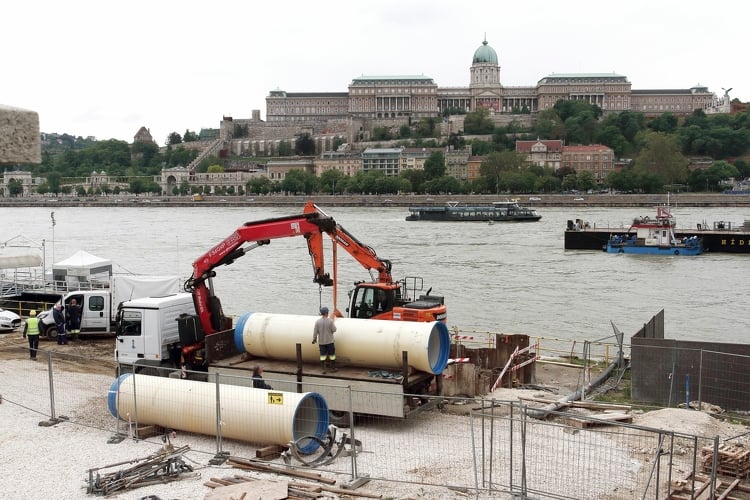 Kiemelt jelentőségű vízvezeték-fejlesztés zajlik Budapesten: biztonságosabbá válik a főváros ivóvízellátása