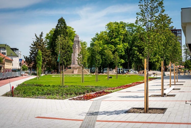 Zöld köntösben újult meg Nagykanizsa történelmi belvárosa