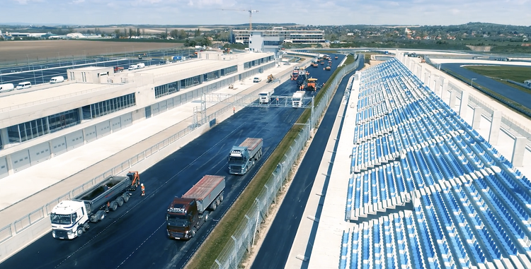 Autóversenyek a Balaton mellett - látványos videó a Balaton Park Circuit építkezéséről