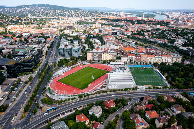 A legmodernebb pályákkal épült meg Budapest új sportkomplexuma