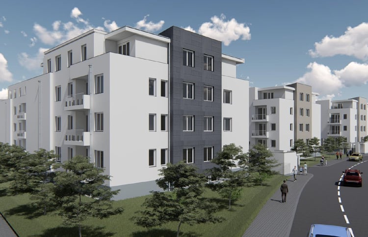 A zalaegerszegi városközpont közelében épít lakásokat a ZÁÉV