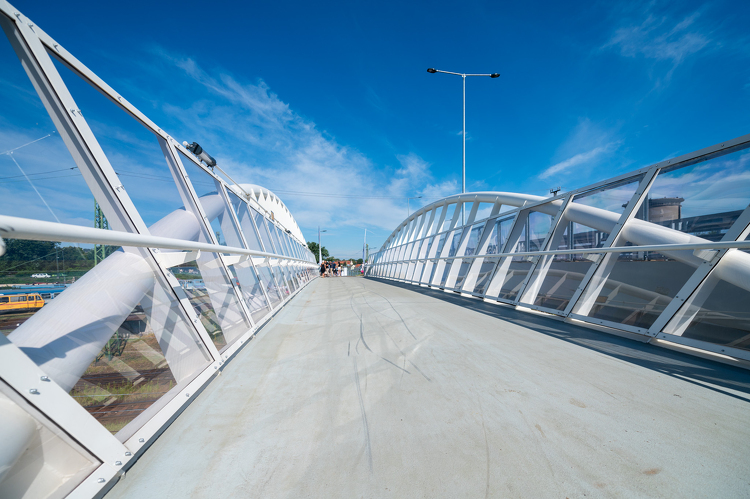Birtokba vehetik Miskolc új kerékpáros hídját a biciklisek