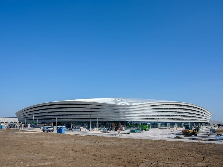 Így halad az Alba Aréna építkezése Székesfehérváron