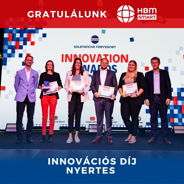 Nemzetközileg elismert szakértelem kisebb mélyépítési projekteken is – innovációs díjat kapott a HBM SMART