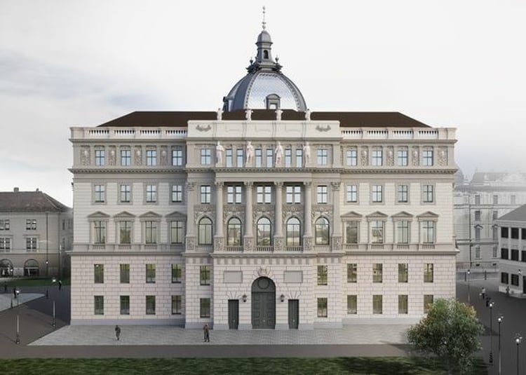 Megkezdték a Honvéd Főparancsnokság Szent György téri épületrészének alapozását