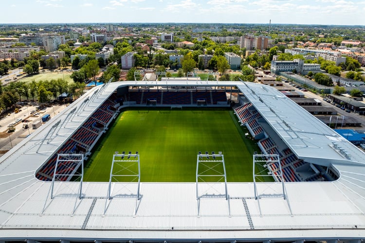 Így várja a stadionavató bajnokit Nyíregyháza új arénája – videó