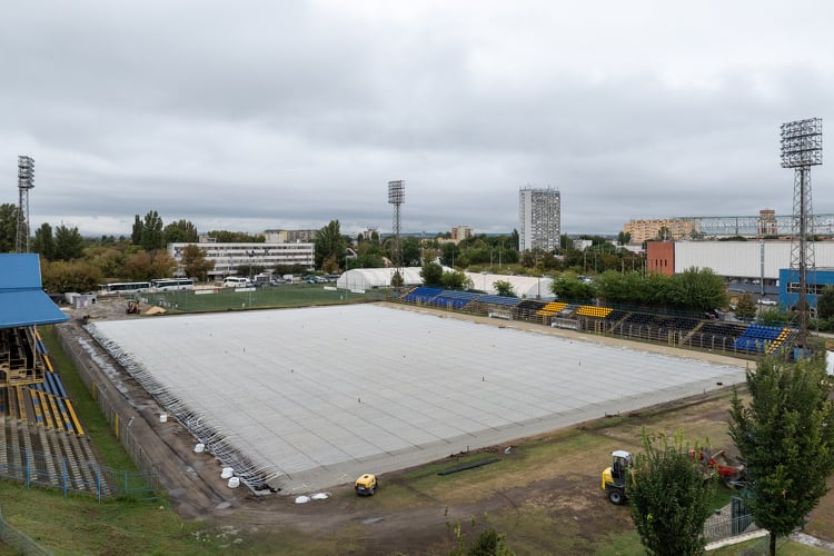 Megújítja centerpályáját a nagymúltú fővárosi sportegyesület - fotók