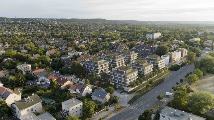 Nemcsak 141 lakást, hanem egy közösségi teret is átadnak Újbudán ezzel a fejlesztéssel