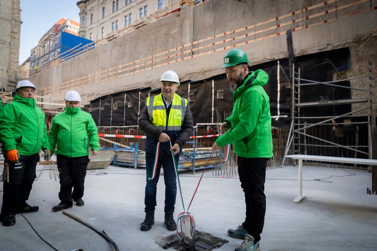 Különleges pillanathoz érkezett az Agrárminisztérium épületének restaurációja