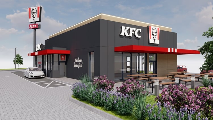 KFC-vel épül meg az északkelet-magyarországi város bevásárlóközpontjának második fele