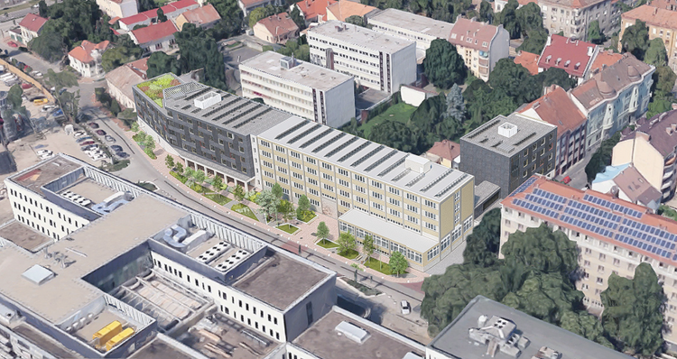 Kollégiumi tömb épül Szegeden: letették az alapkövet